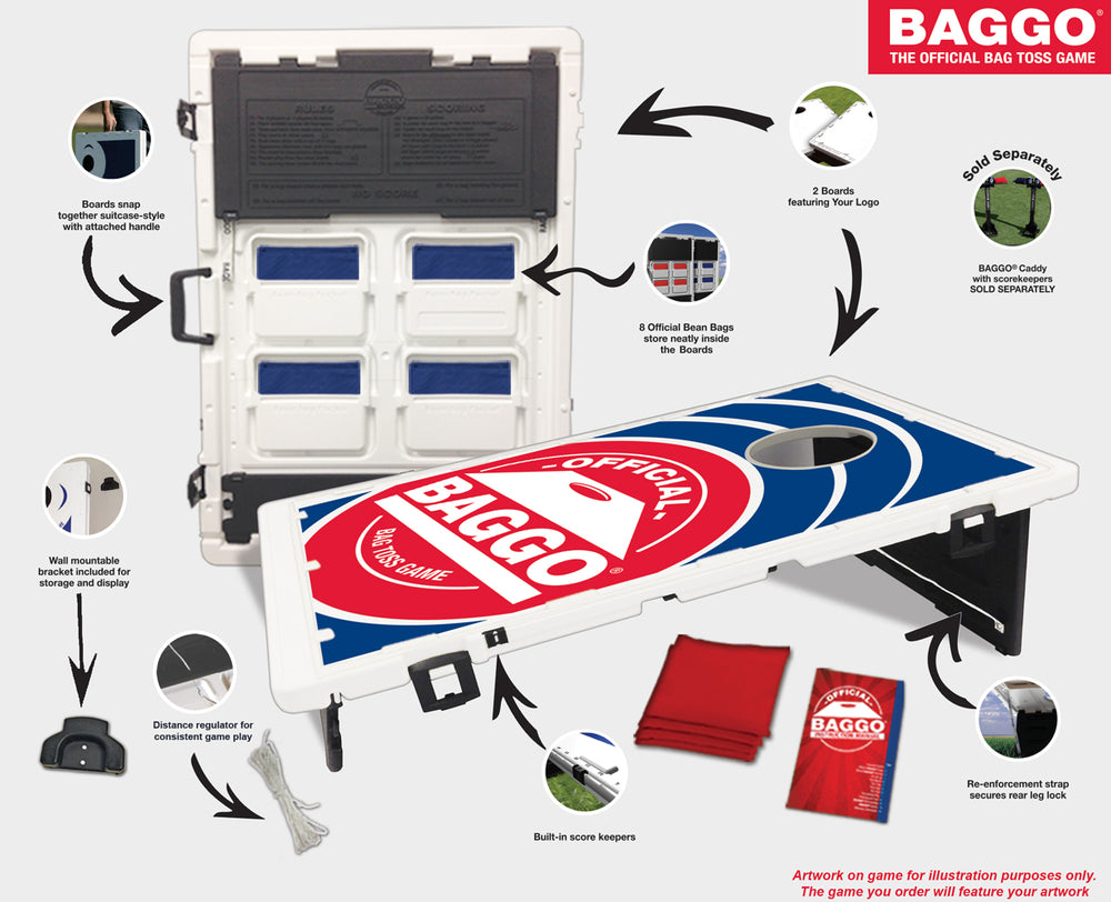 Irish Shamrock Heritage Bean Bag Toss Game by BAGGO – Baggo Inc